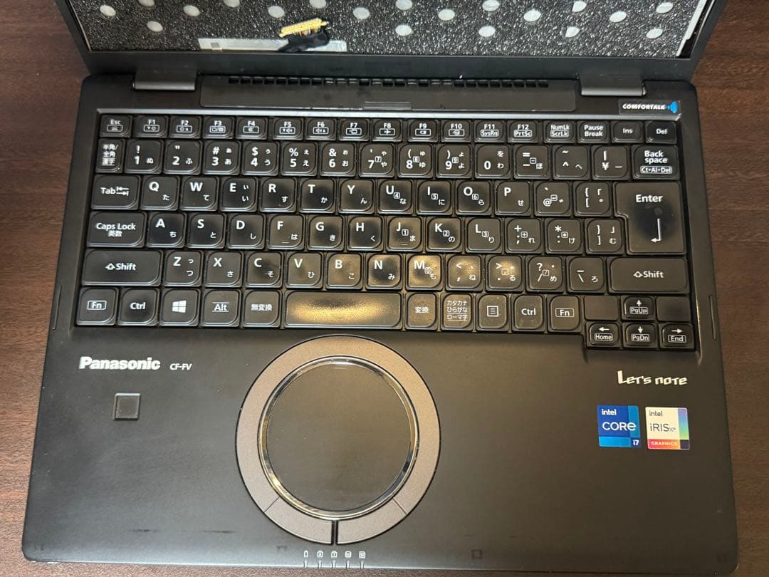 Let’s note CF-FV1 Core i7 16GB DSPケーブルあり