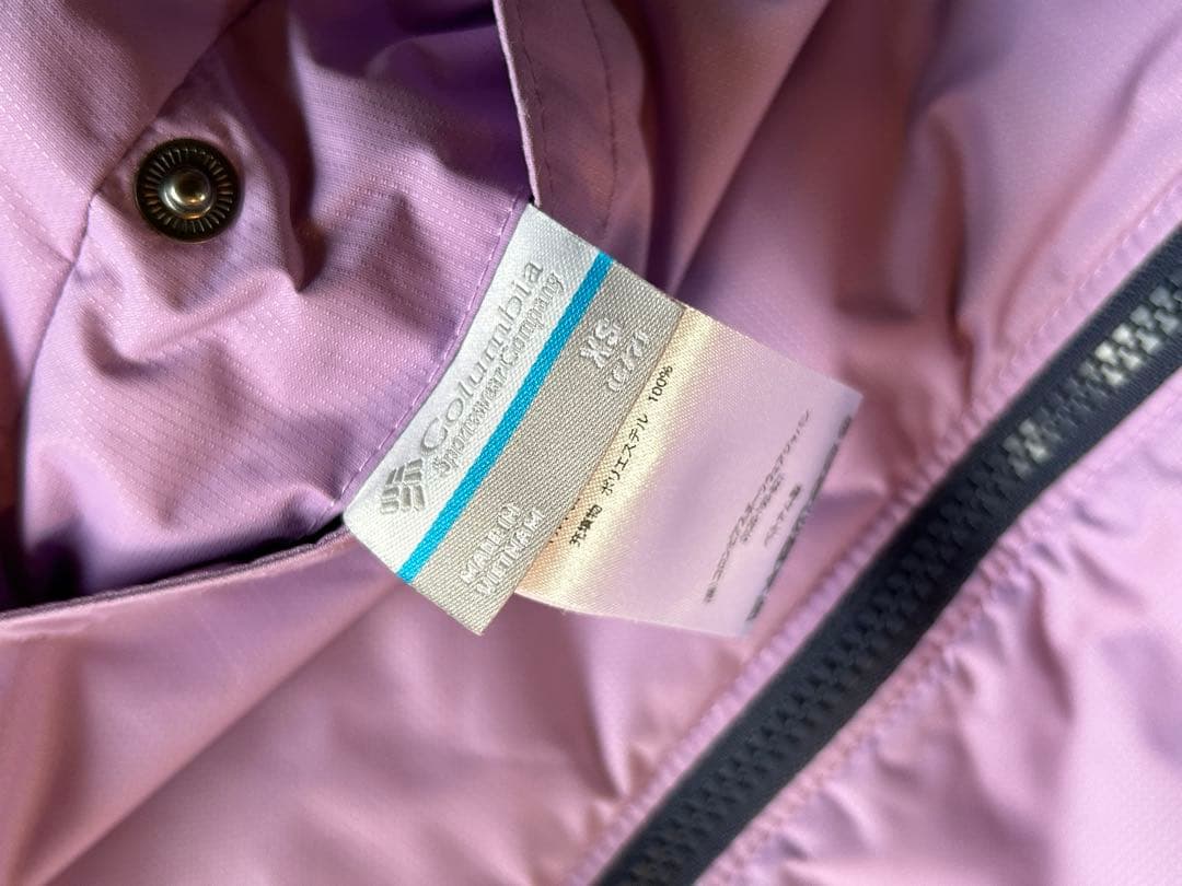 【防水加工済み】美品　Columbia スキーウェア　XS（120）