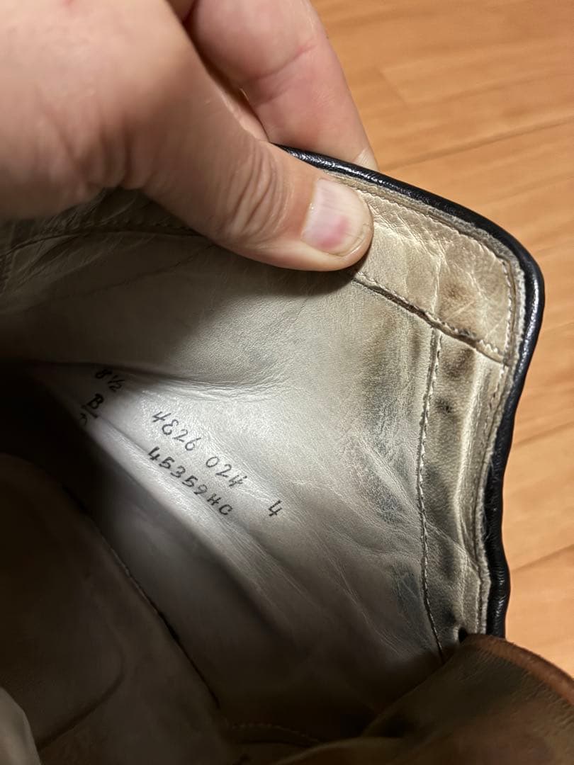 オールデン　コードバン　ブーツ　ALDEN シューツリー　クリームセット