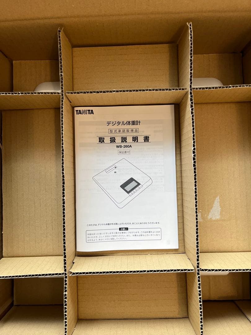 TANITA デジタル体重計 WB-260A