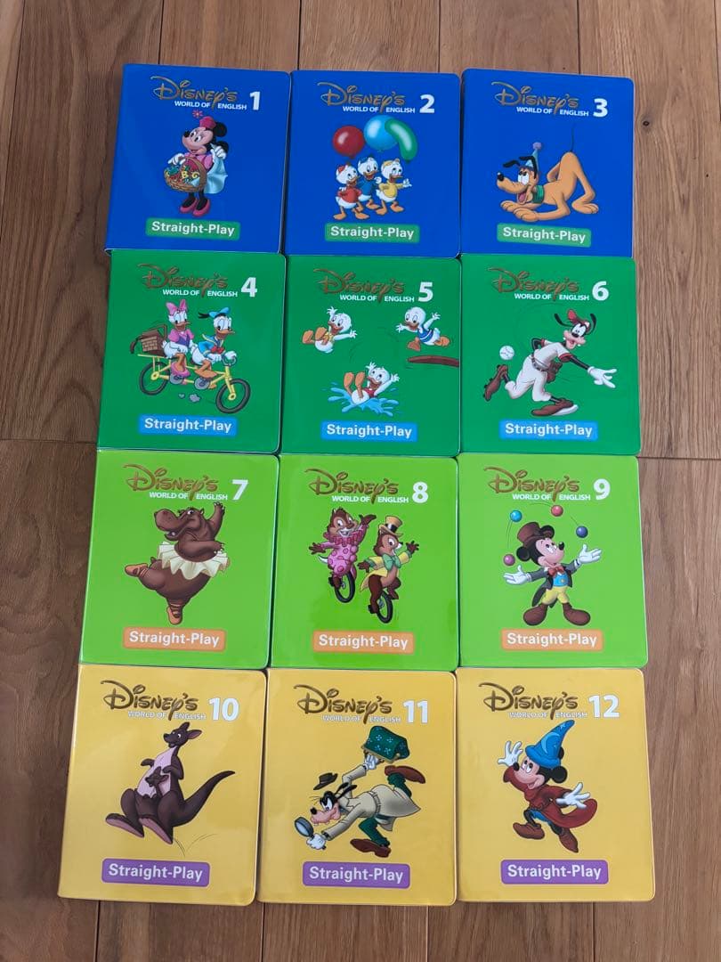 未使用　DWE ストレートプレイ　新子役　ディズニー英語システム　DVD