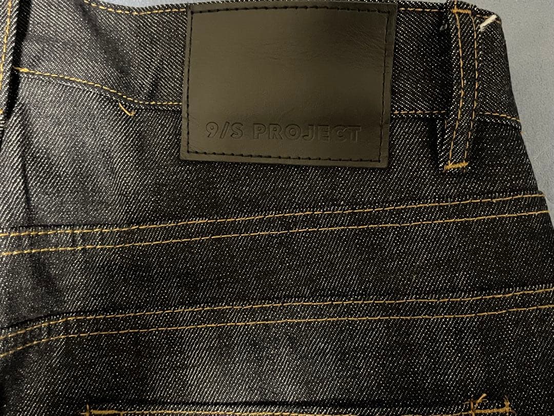 9sproject リジットデニムINDIGO