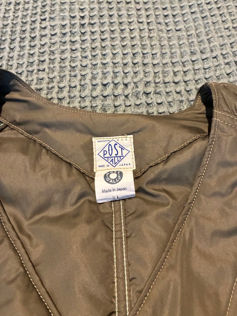 POSTOVERALLS ポストオーバーオールズ POST41DV オリーブ