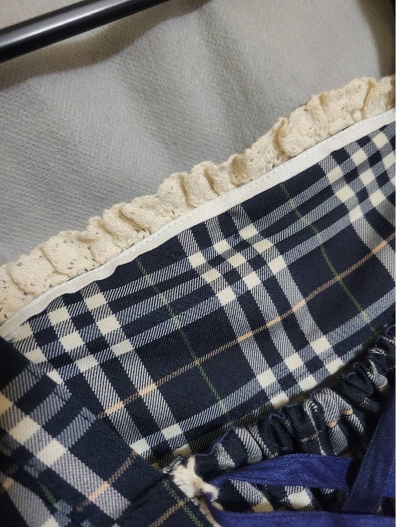 ALICE and the PIRATES タータンチェックジャンパースカート