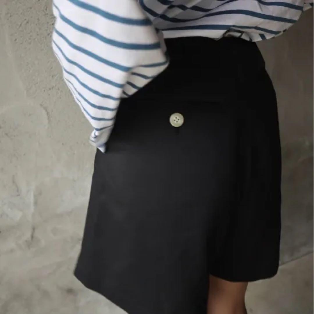 epa＊ハイウエストショートパンツBLK