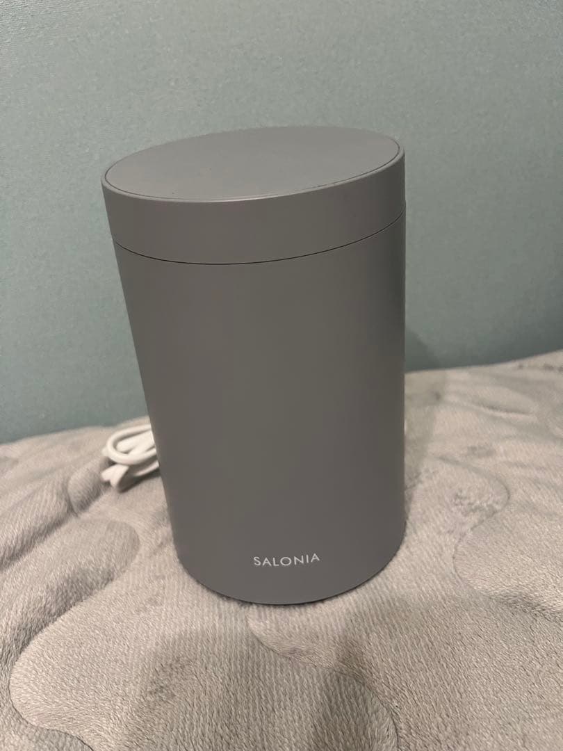 【美品】SALONIA フェイススチーマー グレー
