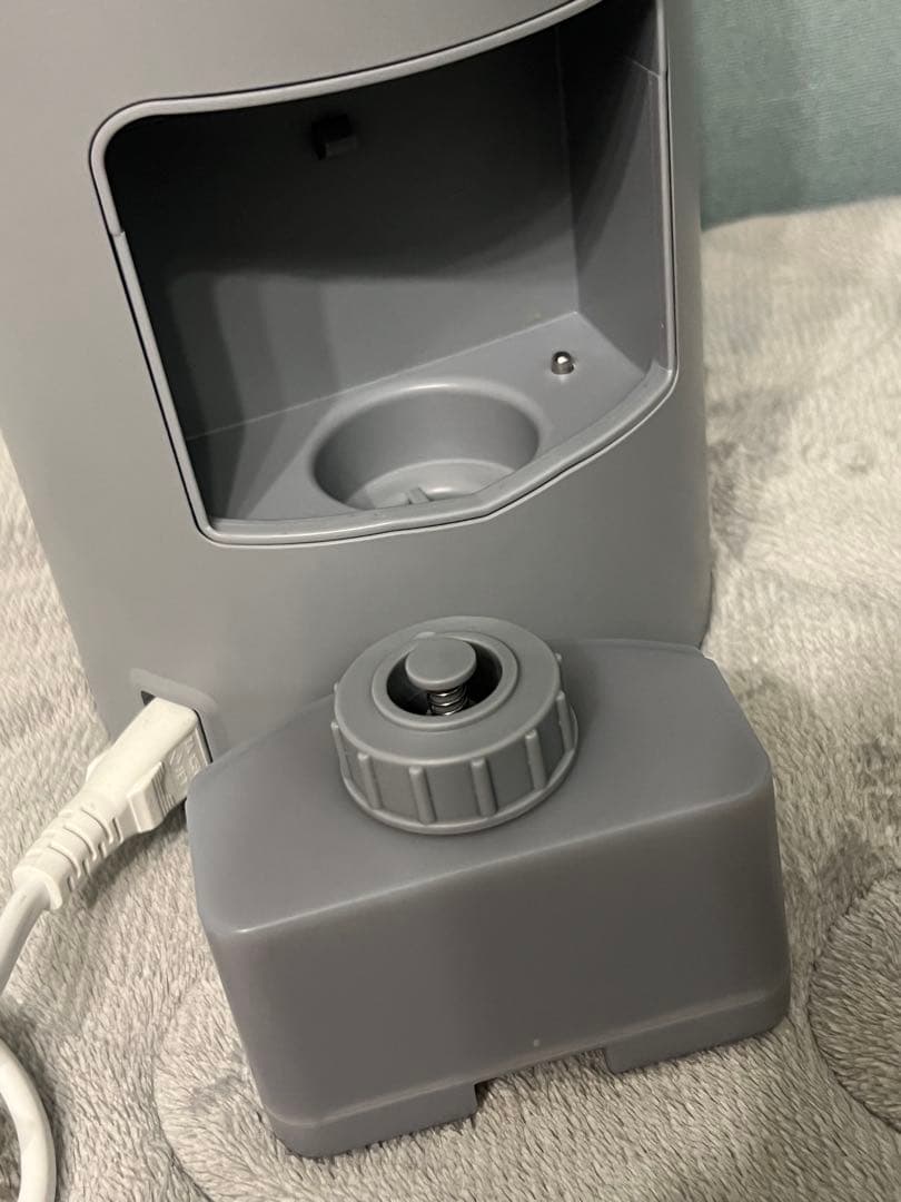 【美品】SALONIA フェイススチーマー グレー