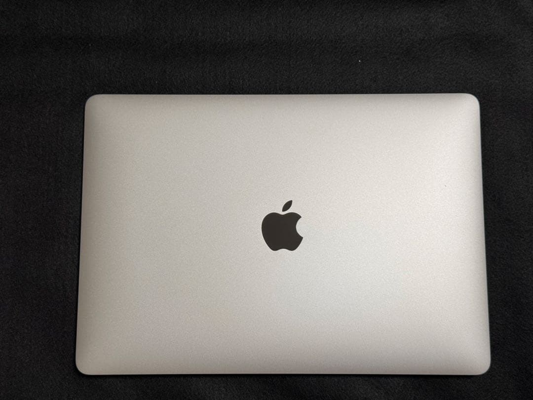 M1 Apple MacBook Airシルバー クリアケース付き