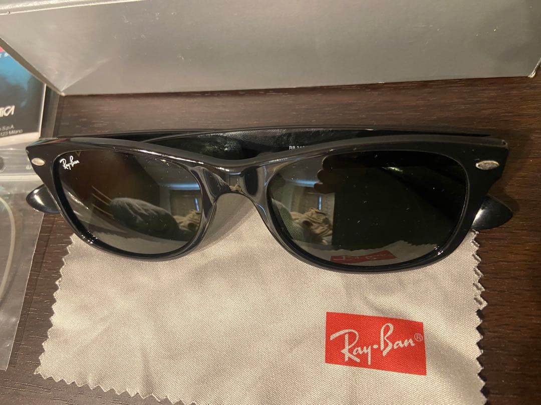 Ray-Ban newWayfarer サングラス ブラック 調光レンズ付属