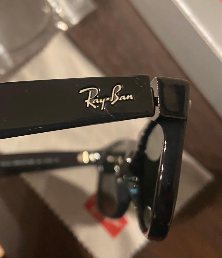 Ray-Ban newWayfarer サングラス ブラック 調光レンズ付属
