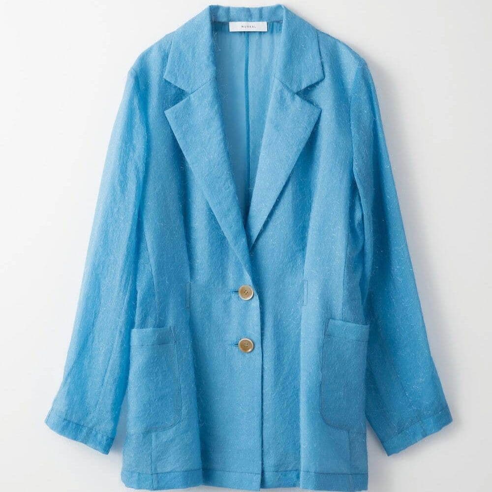 定価5万♪完売ミューラルFluffy jacquard テーラードジャケット