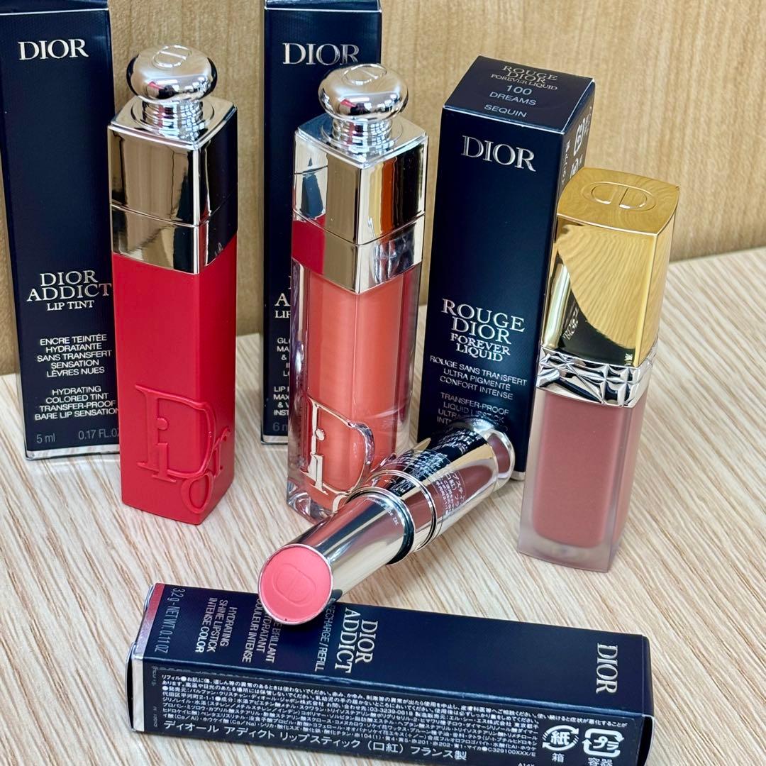 ☆ディオール　リップ類4点　おまとめ　〈未使用〉