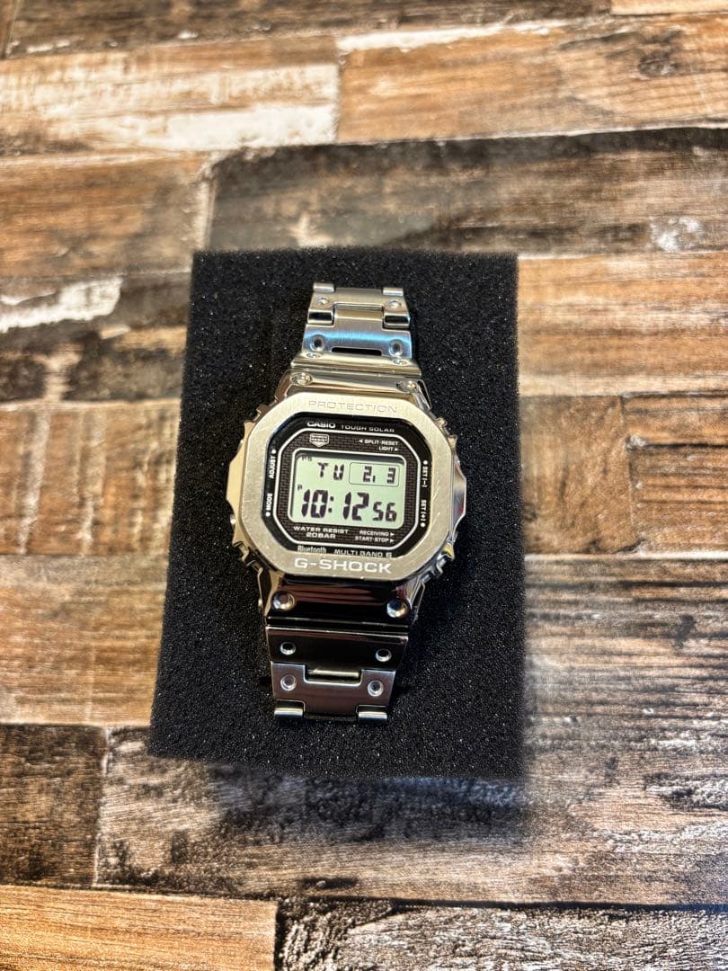 G-SHOCK フルメタル　GMW-B5000 シルバー