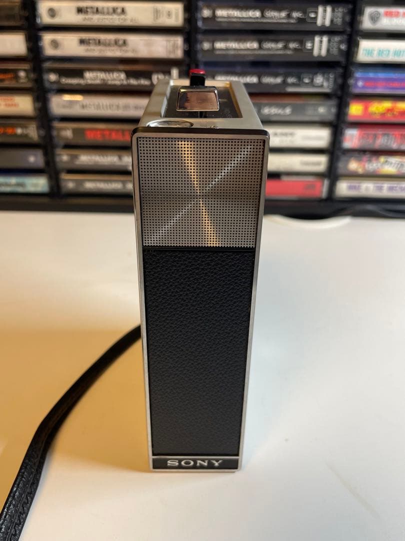 SONY TC-50 アポロ7号採用モデル　ポータブルカセットプレーヤー　ソニー