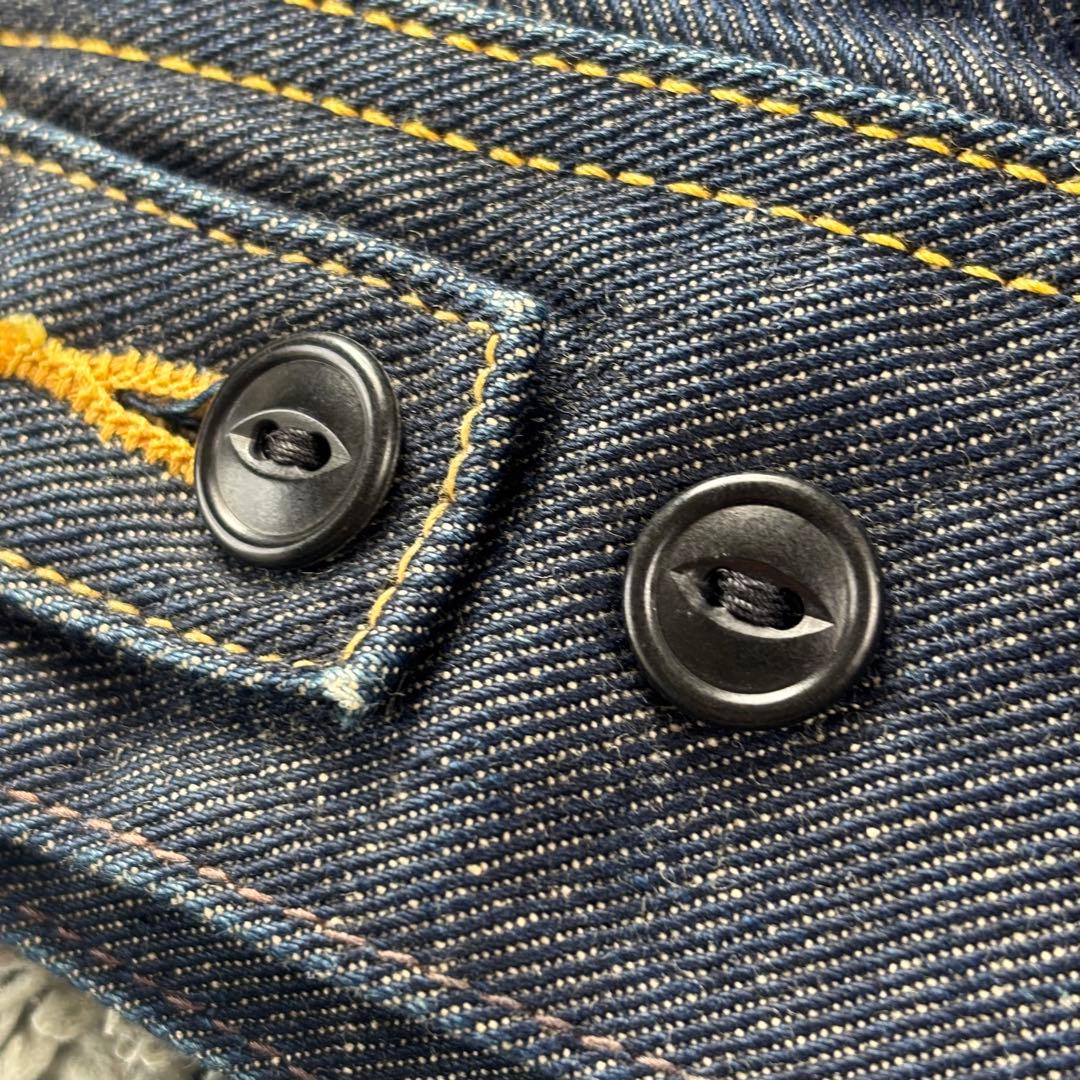 極美品 復刻 Lee 三角タグ 101 濃紺 デニムジャケット1411