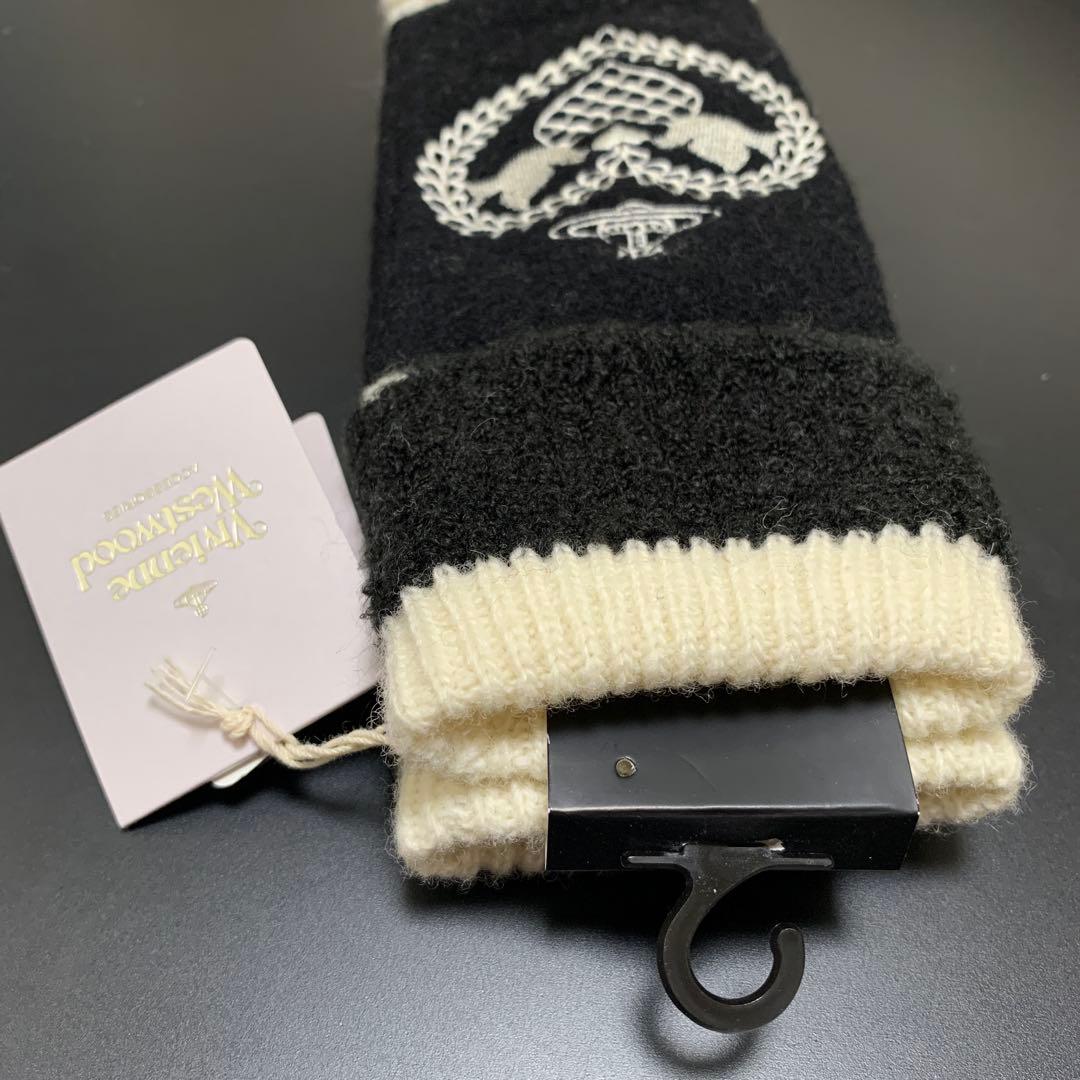 【新品未使用】Vivienne Westwood フィンガーレス 手袋 黒