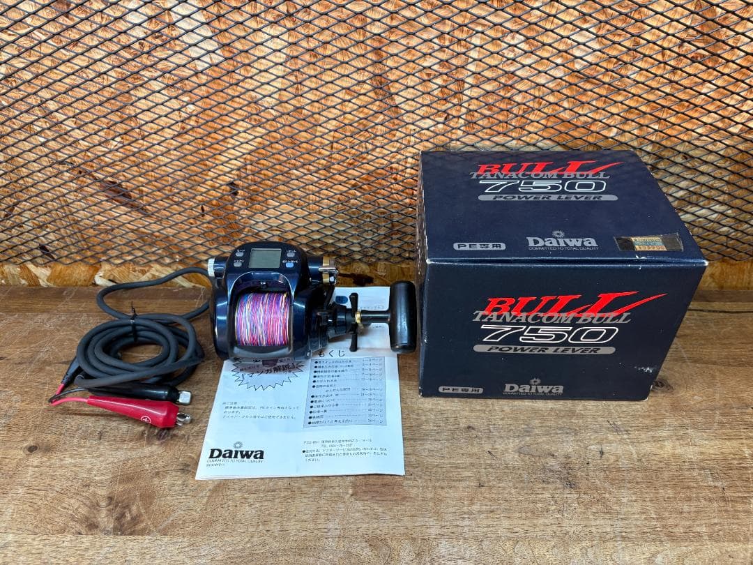 DAIWA★TANACOM BULL★750★801380★電動リール