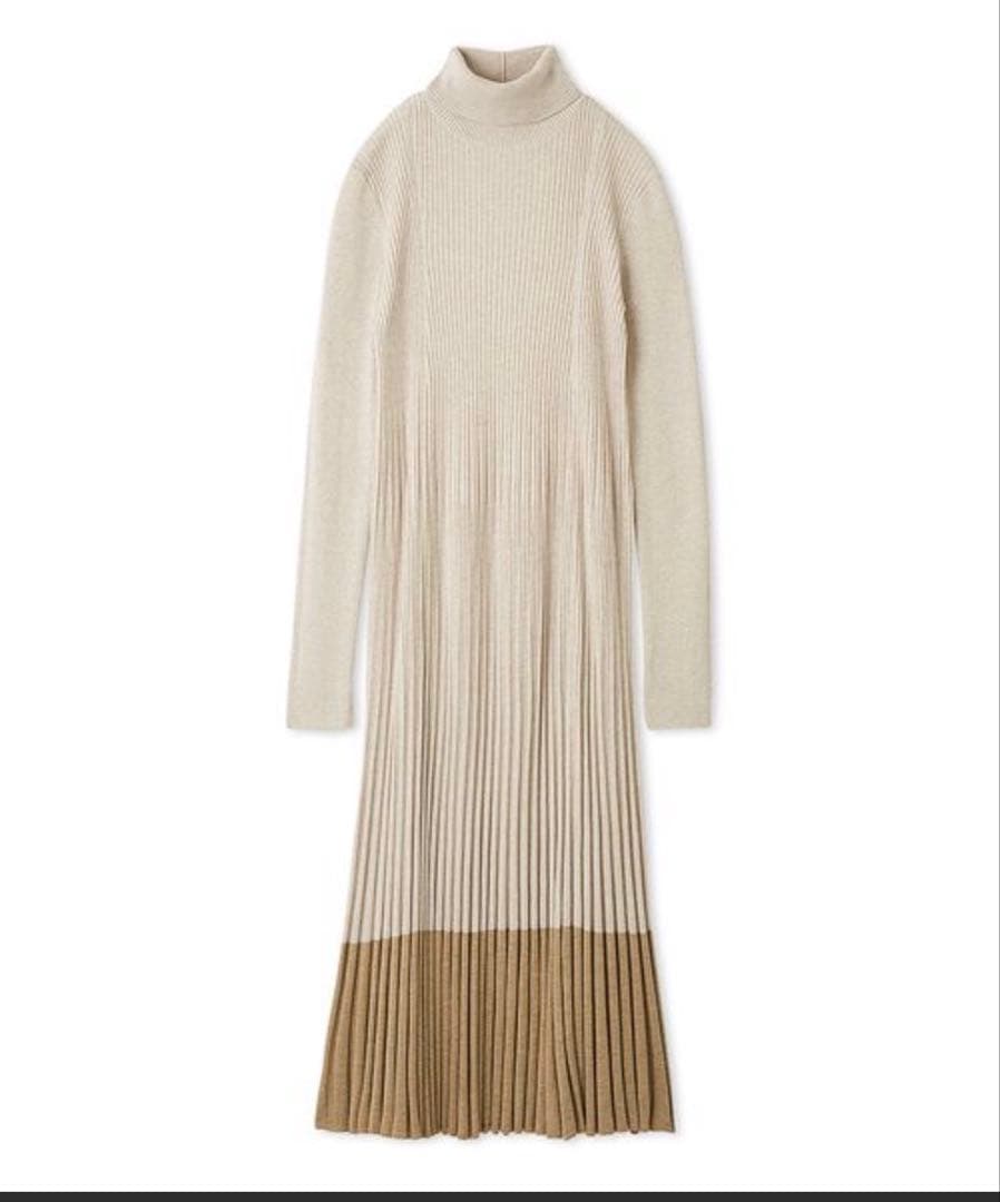 Mila Owen タートルネックロングリブニットワンピース　サイズ0