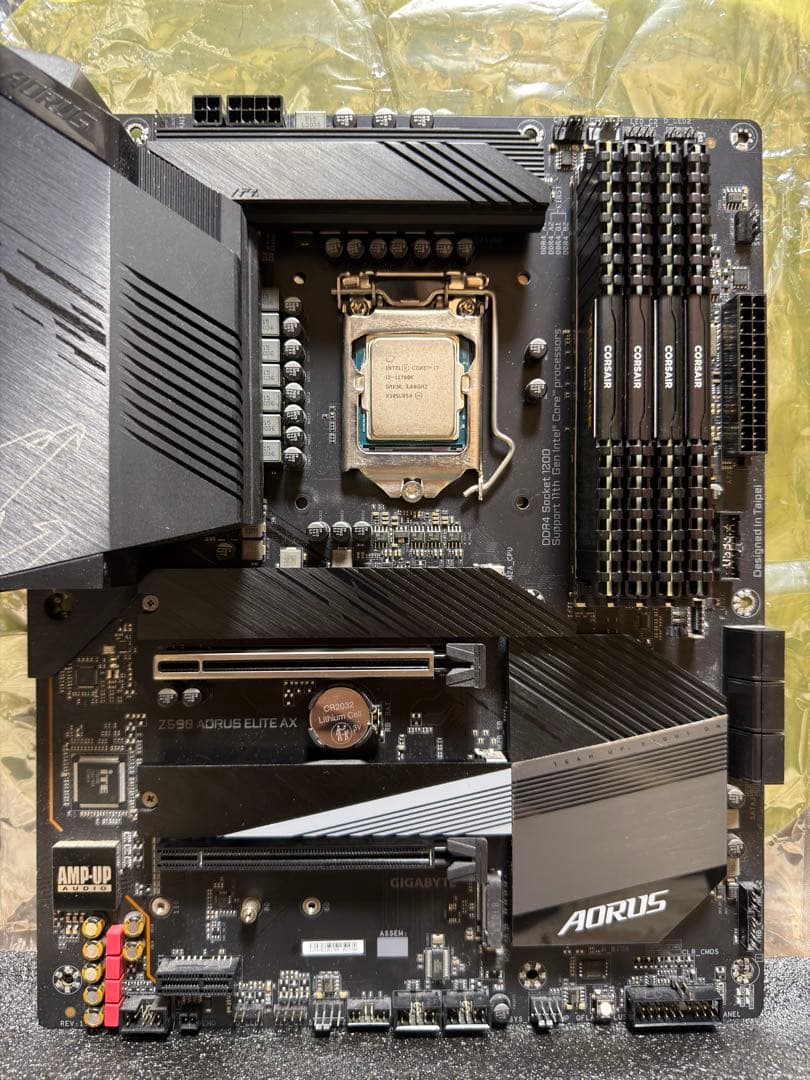 Z590 AORUS ELITE AX＋Intel Core i7-11700K