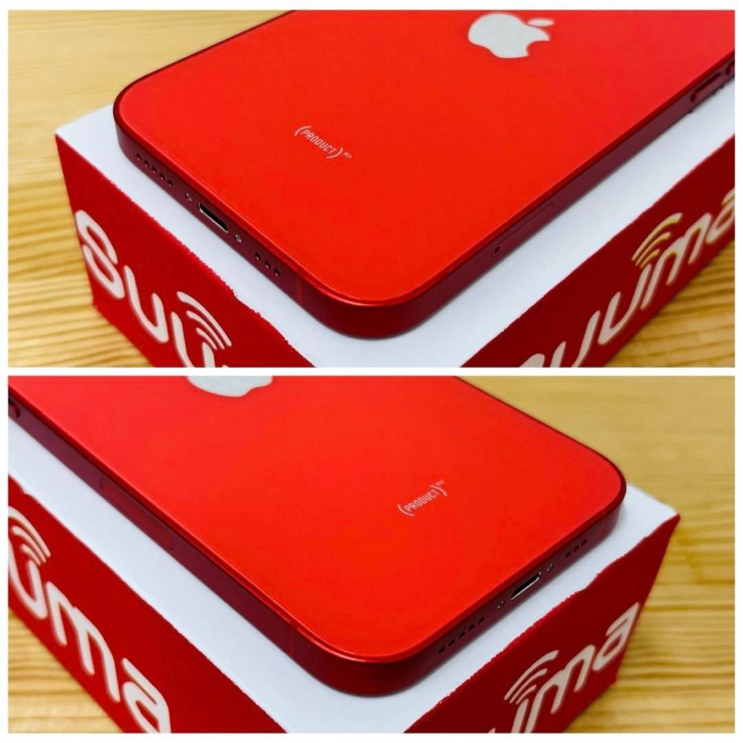 S 100% iPhone 12 256 GB SIMフリー レッド 本体