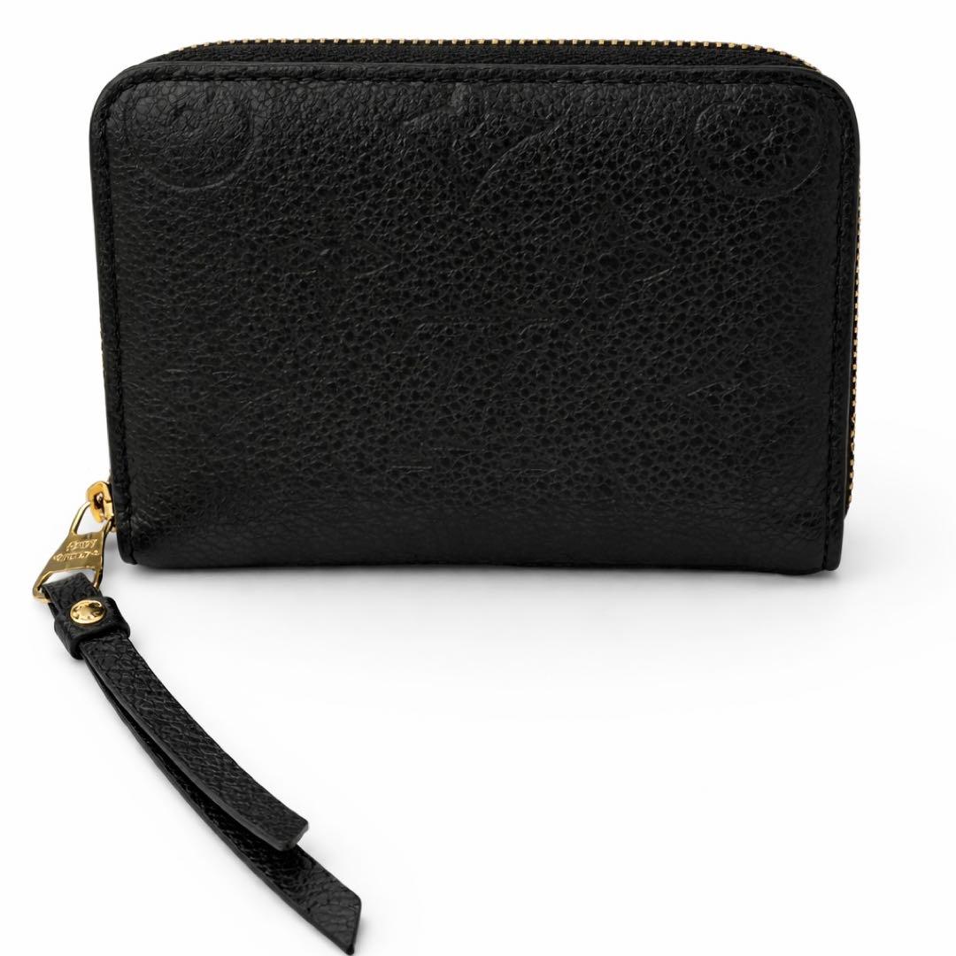 「美品」ルイヴィトン アンプラントジッピーパース ブラック IC内蔵モデル