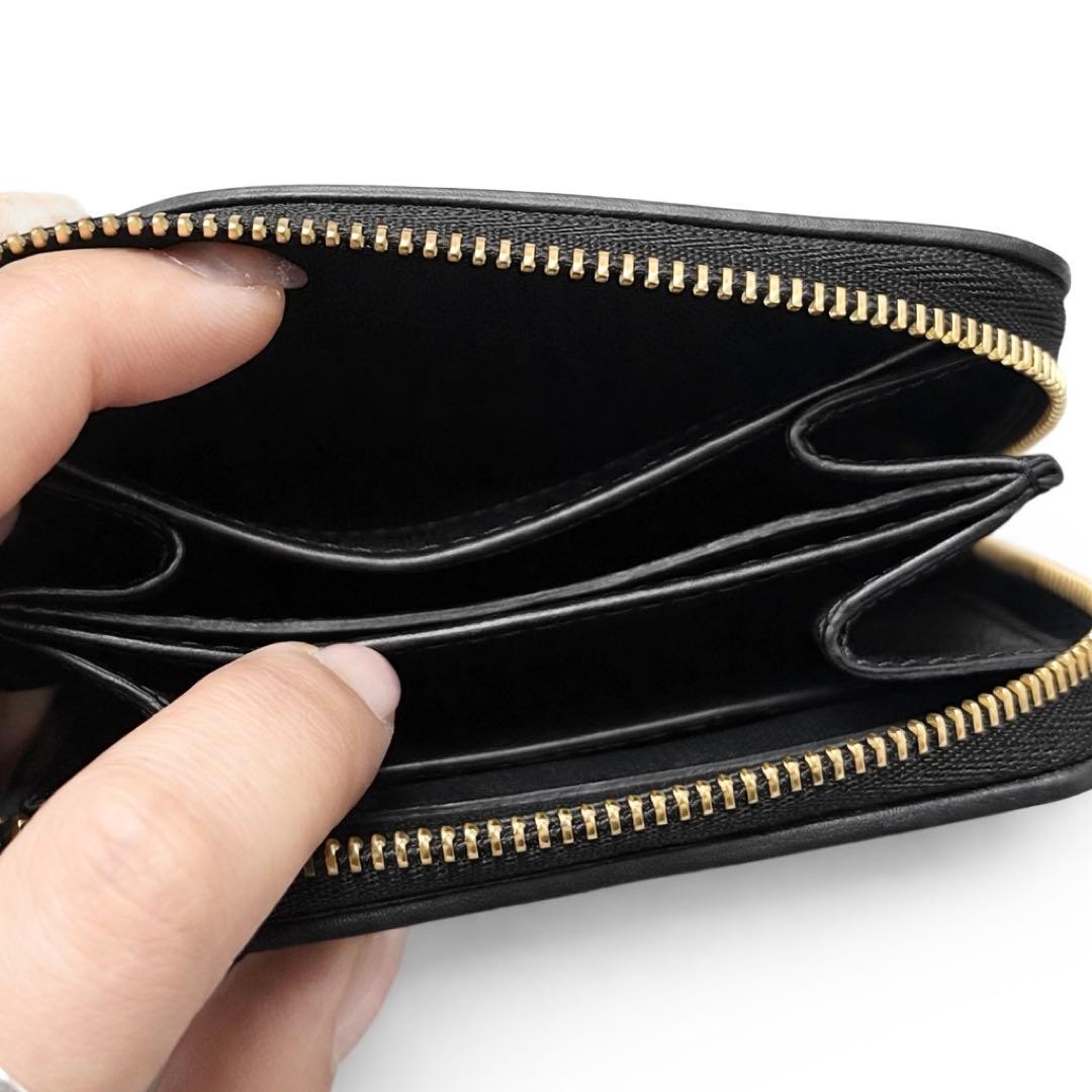 「美品」ルイヴィトン アンプラントジッピーパース ブラック IC内蔵モデル