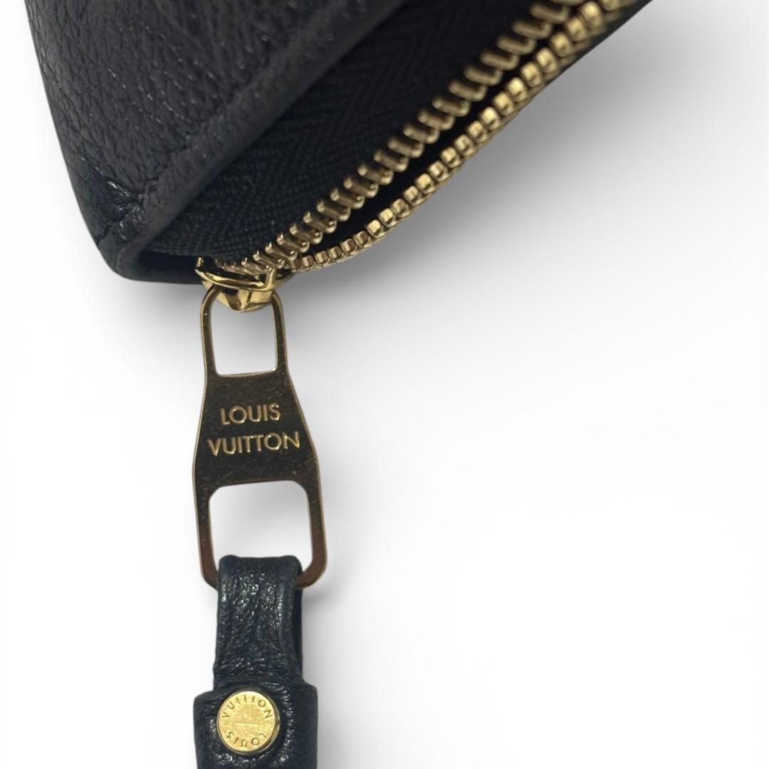 「美品」ルイヴィトン アンプラントジッピーパース ブラック IC内蔵モデル