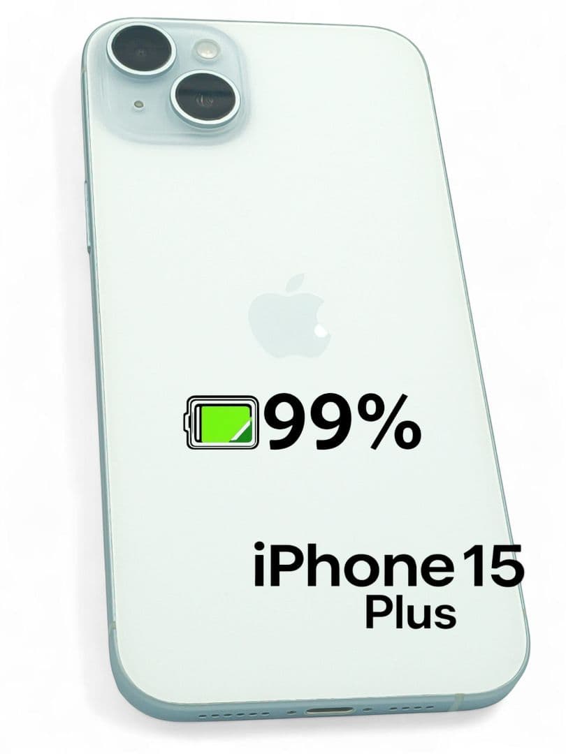 Apple iPhone 15plus　ブルー simフリー　本体