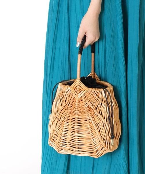 TSURU By MARIKO OIKAWA ツルバイマリコオイカワ かごバッグ