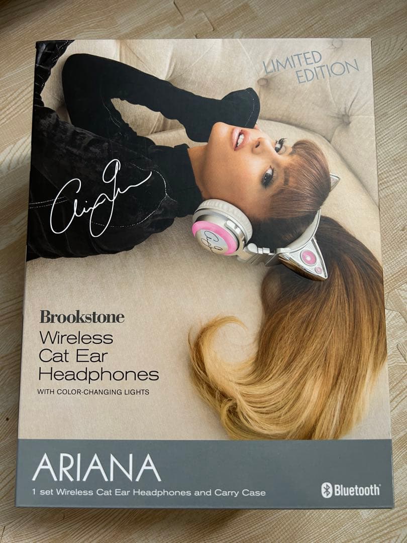 アリアナグランデ　猫耳　ワイヤレス　ヘッドホン
