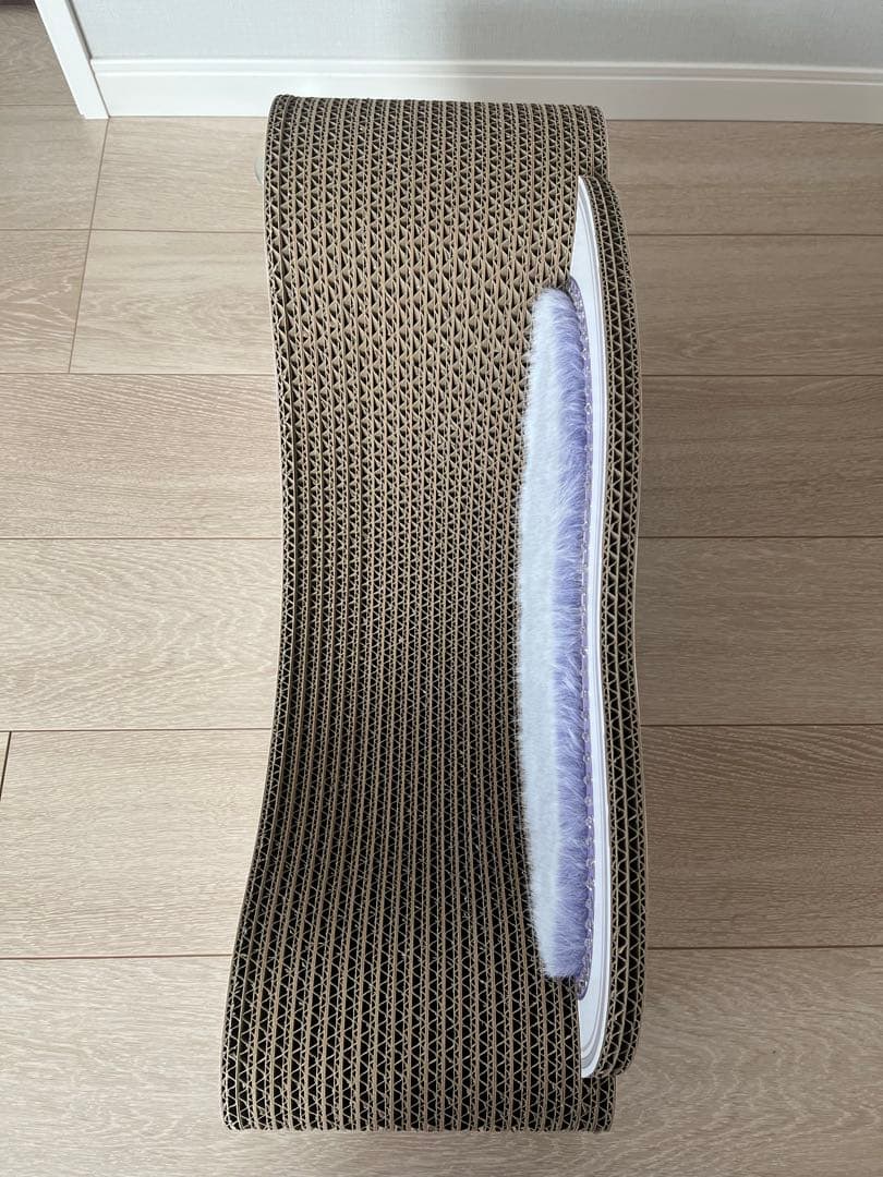 カリカリーナLuce ルーチェ猫爪研ぎソファ スタンダードM ラベンダーミスト