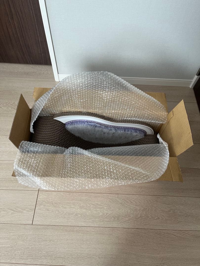 カリカリーナLuce ルーチェ猫爪研ぎソファ スタンダードM ラベンダーミスト