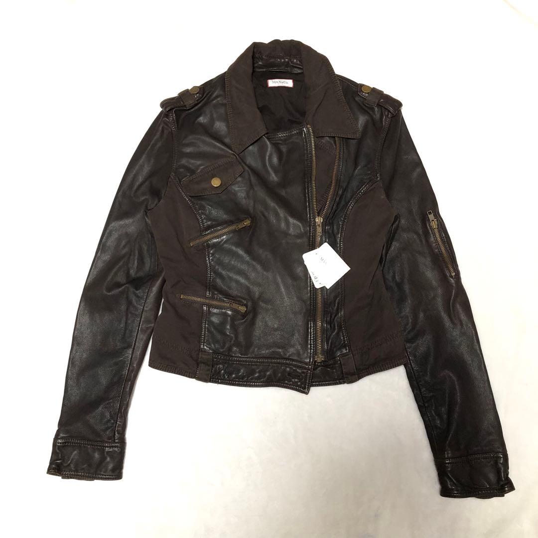 未使用タグ付✨マックスアンドコー【40】シングル ライダース ヴィンテージ