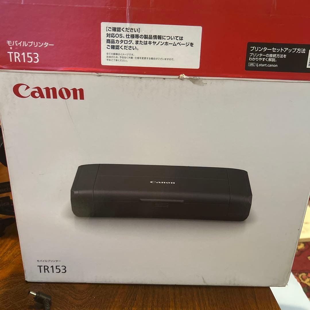 Canon モバイルプリンター TR153 箱付き