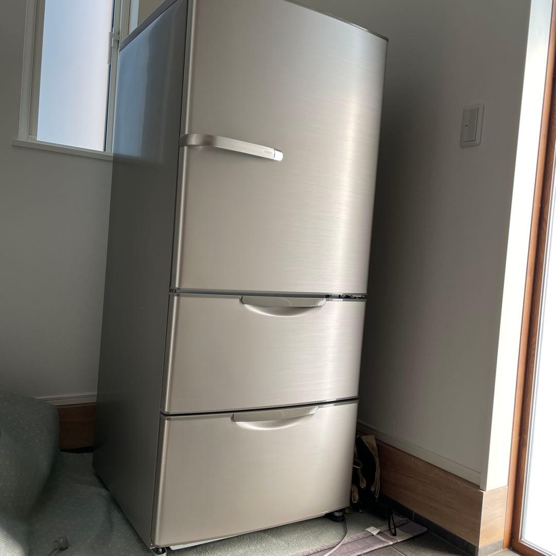 AQUA 冷蔵庫 AQR-KS27J N シャンパン 右開き 272L