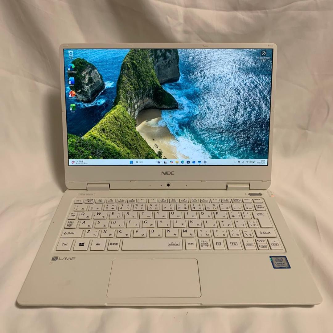 N017 【美品】NEC 13.3型FHD/i5第7世代/8GB/256GB