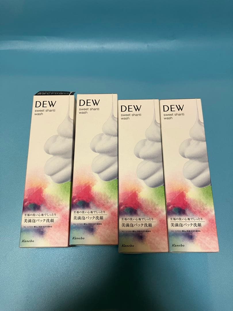 dew スイートシャンティウォッシュ　洗顔料　125g 4本セット