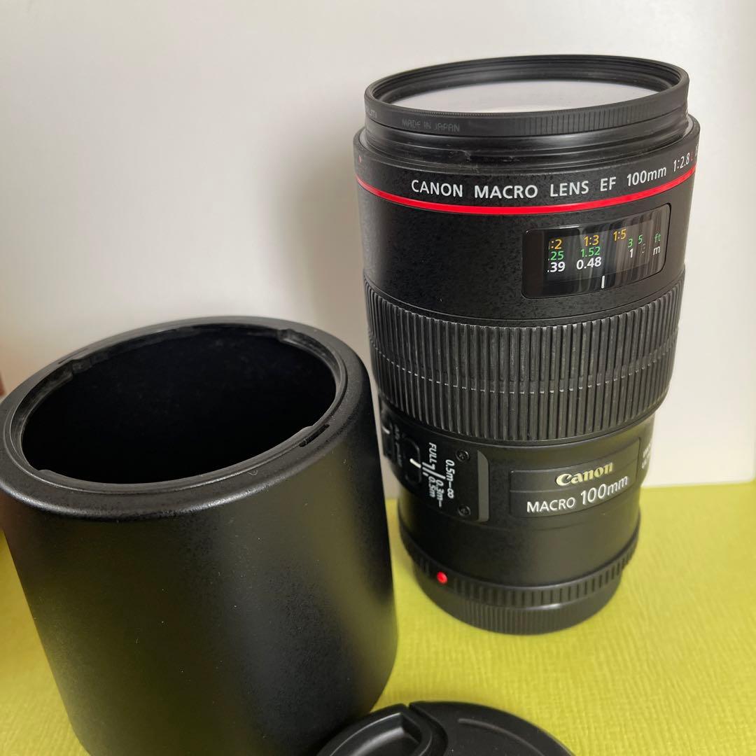 キヤノン Canon EF100mm F2.8L マクロ IS USM [単焦点
