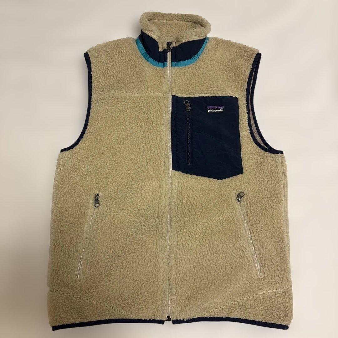 Patagonia フリースベスト ベージュ