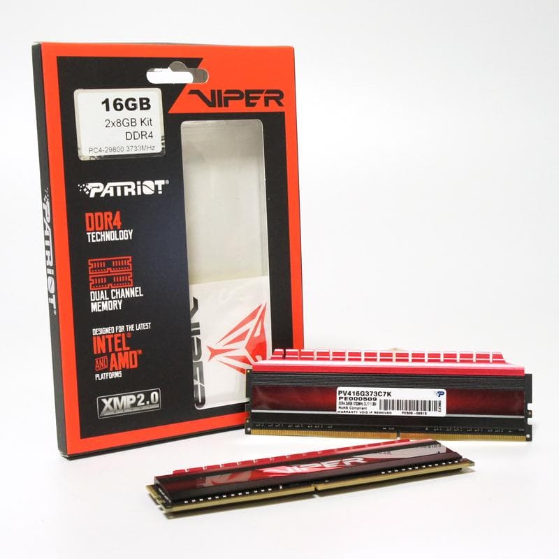 DDR4 16GBキット (2 x 8GB) PV416G373C7K 動作品
