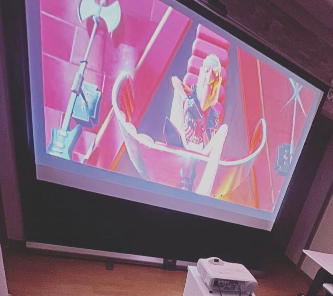 EPSON プロジェクター EB-535W + 100インチスクリーンセット