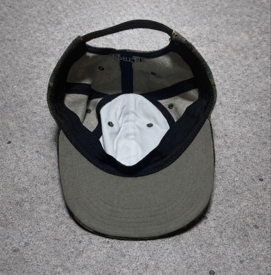 Supreme キャップ Sロゴ カモ柄 迷彩