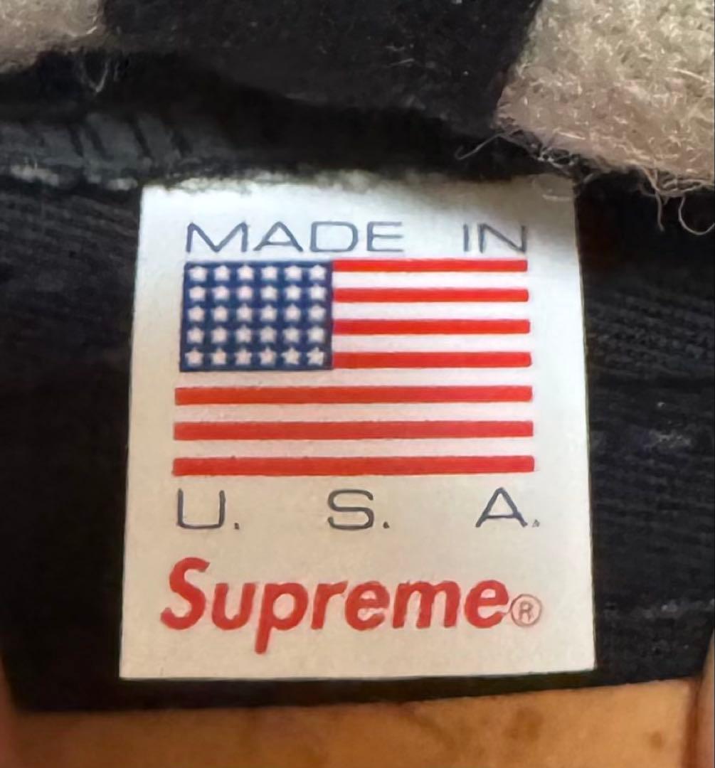 Supreme キャップ Sロゴ カモ柄 迷彩