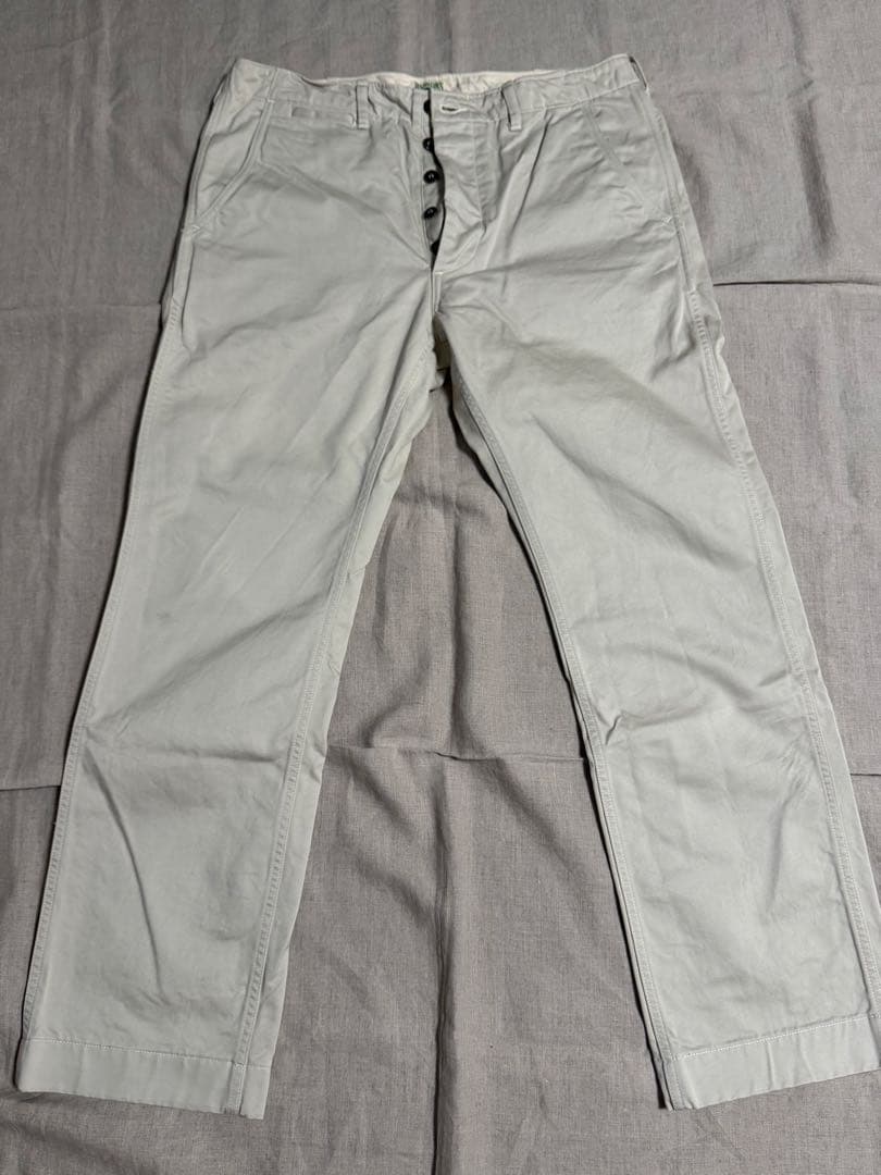 お値下げ！THE REAL McCOY'S リアルマッコイ ブルーシールチノパン