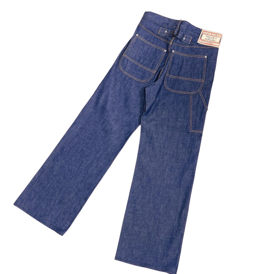 30s復刻ペインターデニムパンツ SUPER PAYDAYスーパーペイデイ36S