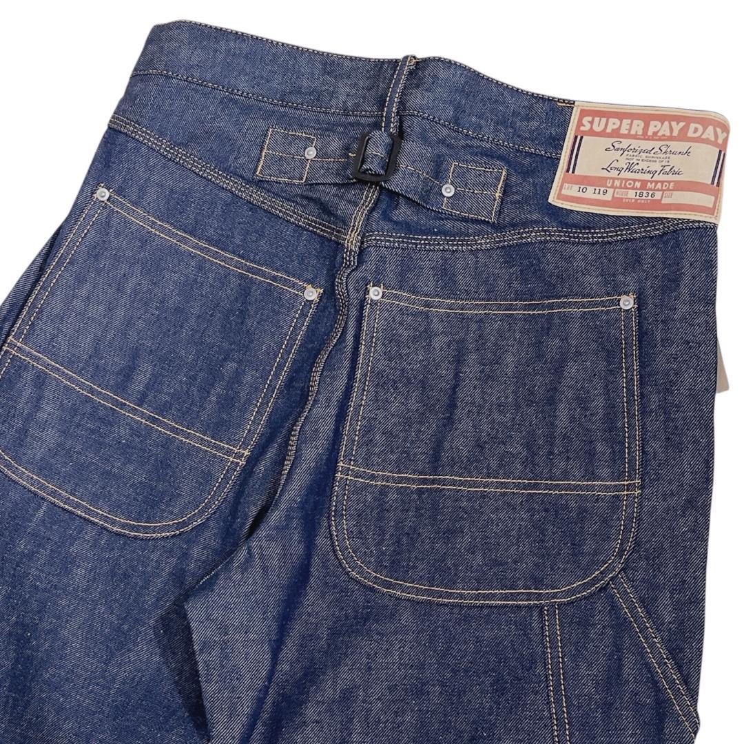 30s復刻ペインターデニムパンツ SUPER PAYDAYスーパーペイデイ36S