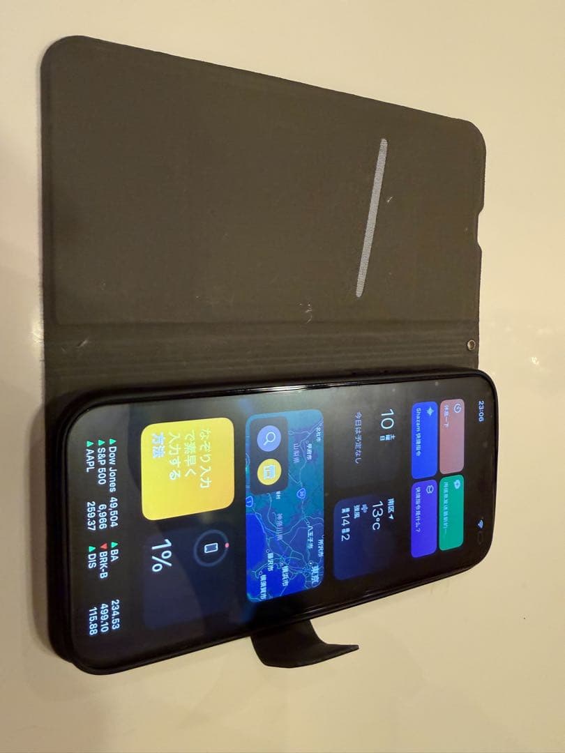 iPhone13pro 128Gグラファイト ケース付き(美品)