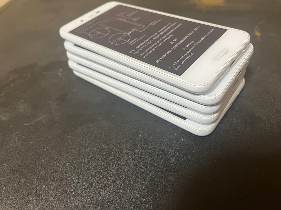 AQUOS SH-M05 SIMフリー Wifi対応5台セット