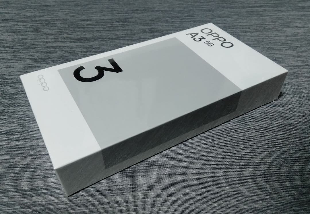 ■新品 OPPO A3 5G パープル 楽天モバイル ケース・フィルム付■