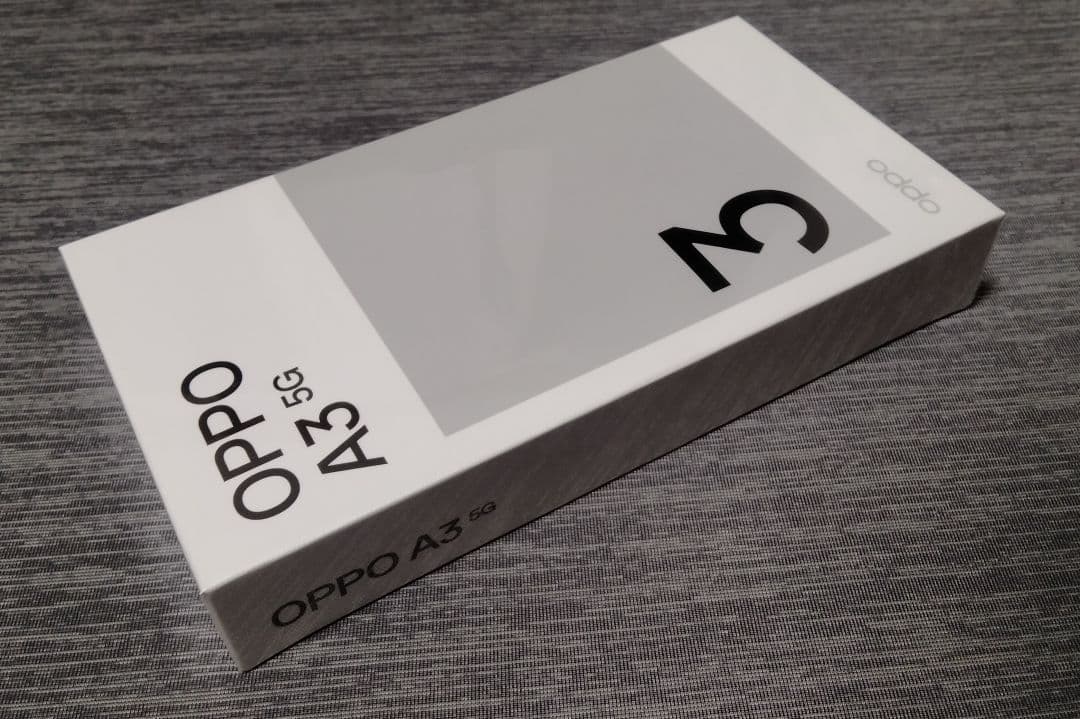 ■新品 OPPO A3 5G パープル 楽天モバイル ケース・フィルム付■